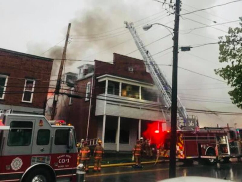 Falls Creek rental catches fire, multiple families now without home