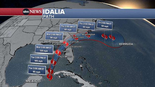 Idalia live updates Storm strengthens - Idalia Storm Florida Abc Lv 230828 1693258078975 HpEmbed 16x9 992(1) 