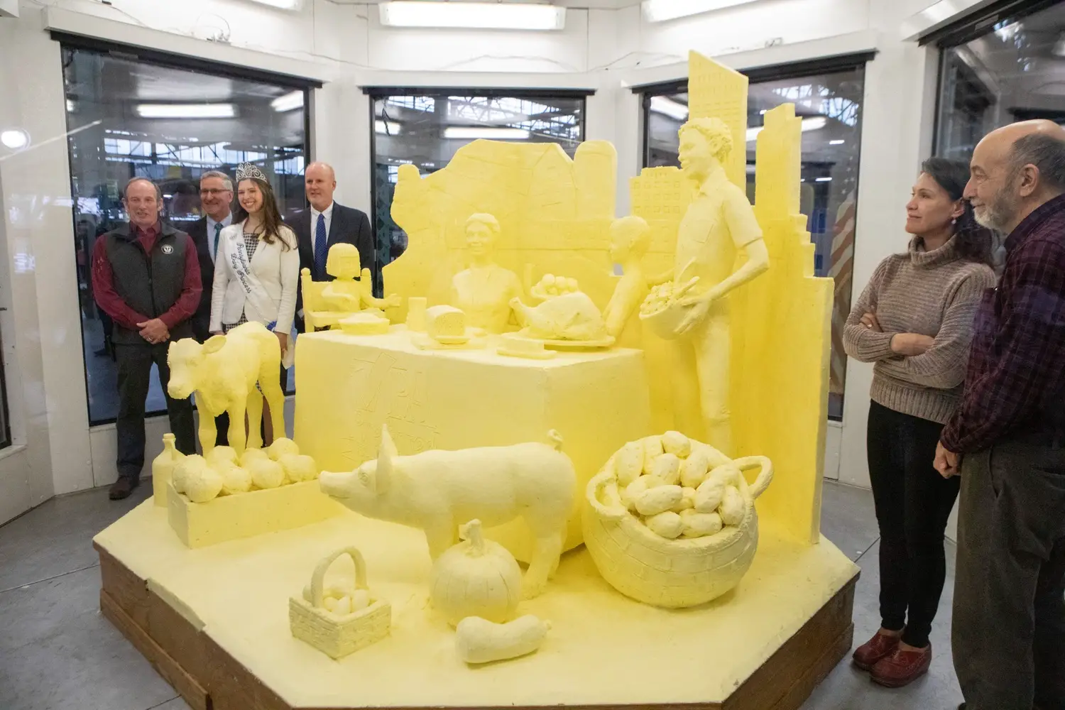 Butter sculpture unveiled at 2024 Pennsylvania Farm Show