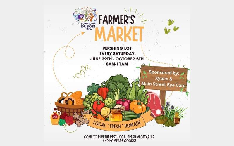 Farmer’s Market in Downtown DuBois