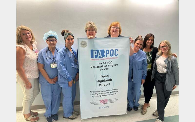 Penn Highlands DuBois was Honored with a Silver Designation from the Pennsylvania Perinatal Quality Collaborative