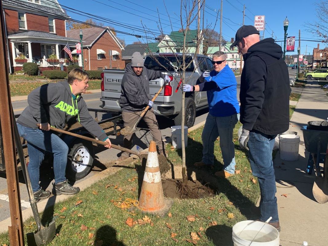 70 Trees Planted in DuBois