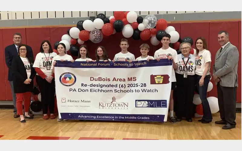 DuBois Middle School receives 6th designation