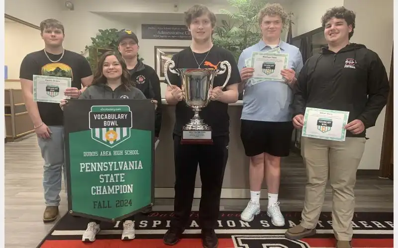 DuBois Vocabulary Bow Wins Spring Divisional Championship 