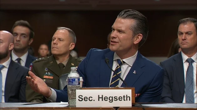 Hegseth spars with Democratic senators during Congressional hearing