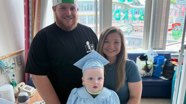 Baby saved by gene-editing therapy graduates from hospital, goes home