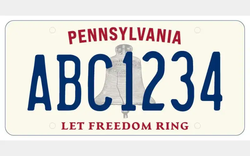 New License Plate Option in Pa