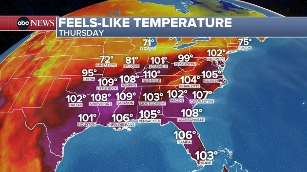 Hot, sticky temperatures continue to impact millions: When will it end?