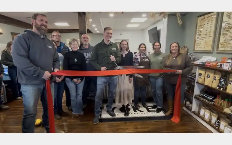 Yoke Cafe Open in Historic Luthersburg Building