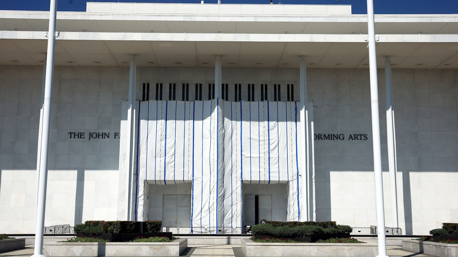 DOJ says no action to add Trump's name to Kennedy Center before October