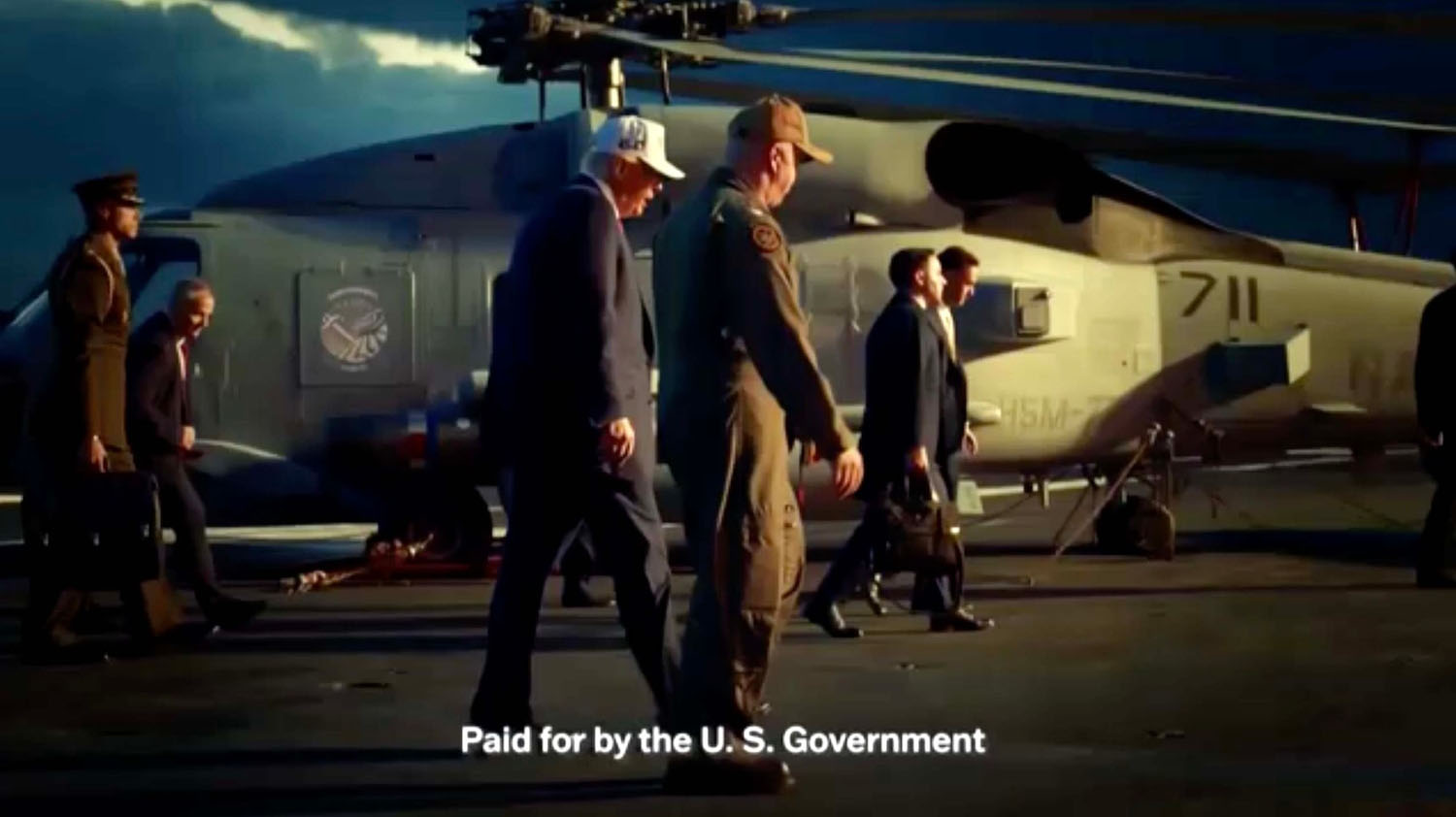 Trump defends spending millions on taxpayer-funded promotional ads: 'For the country'